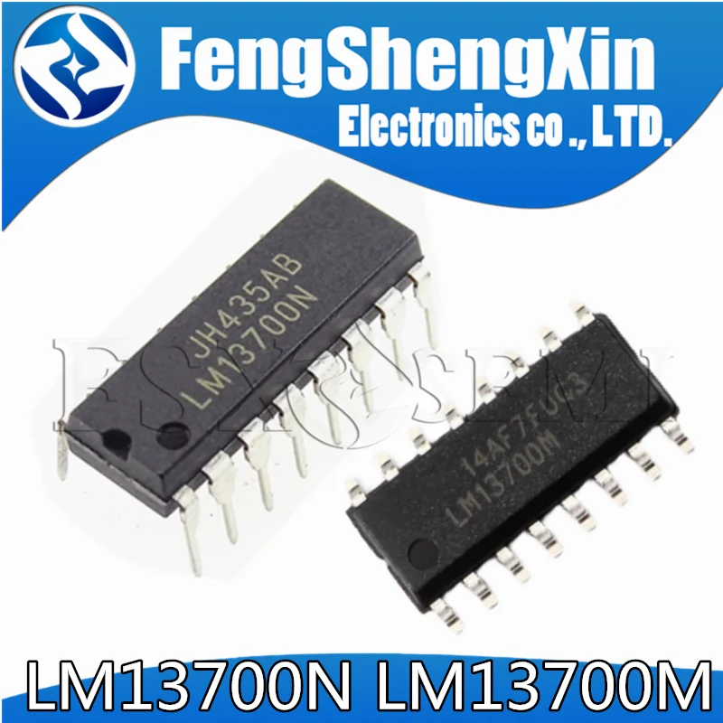 5PCS LM13700N DIP16 LM13700 DIP 13700N DIP LM13700M SOP-16 SOP Operational Amplifier IC