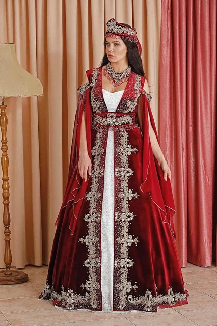 Caftan turc pour mariage robe de fiancailles henne 2020