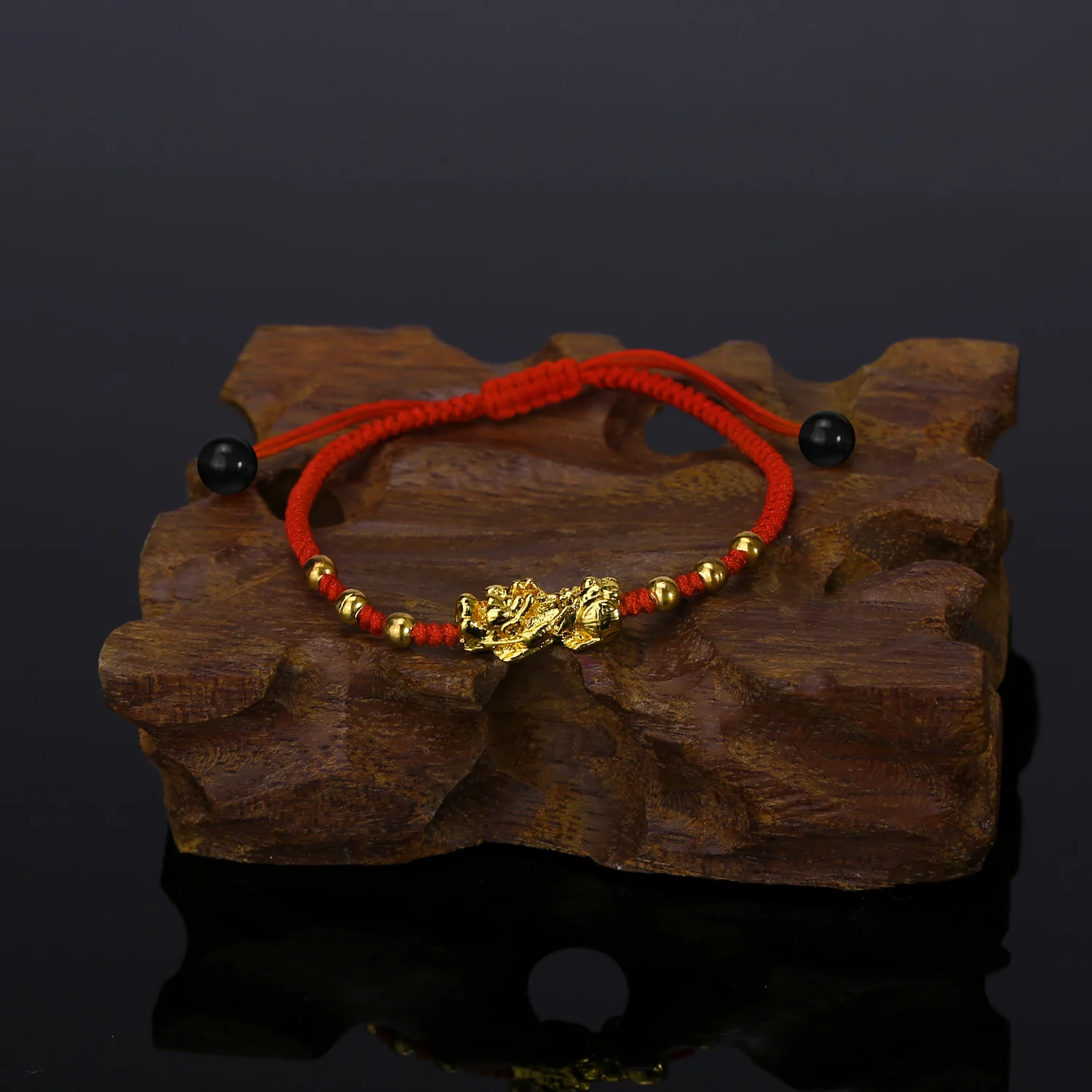 Chinese Style Feng Shui Pi Xiu Bracelet & Bangle New Fashion Lucky Red Rope Weaving Charm Bracelet Bring Wealth Health Jewelry