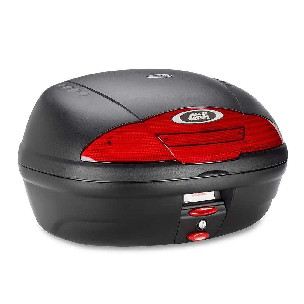 Givi E450N-trunk motorbike Simply II Monolock with matte black plate, maximum load 3 Kg motorcycle