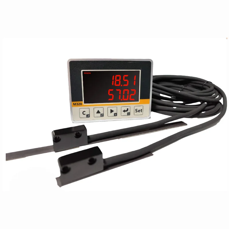 2 Axis Lcd Dro Lathe Milling Machine High Precision Linear Electronic Magnetic grid Ruler Magnetic Measuring Sensor