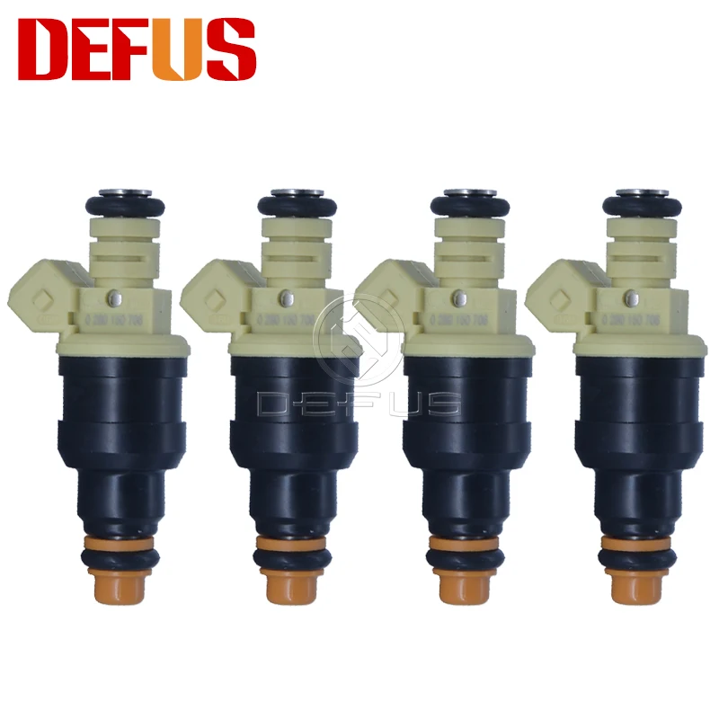 DEFUS 4pcs 0280150706 Fuel Injector For PORSCHE CLASSIC 928 959 2.8 4.7 5.0 77-91 Injector Nozzle Fuel NEW