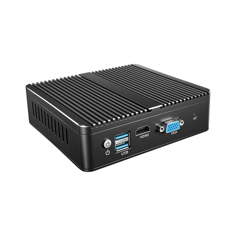 BKHD Pfsense Mini PC G30 4 porte Lan 2500M Router morbido J4125 DDR4 RAM USB3.0 VGA Computer Business processore di gioco industriale