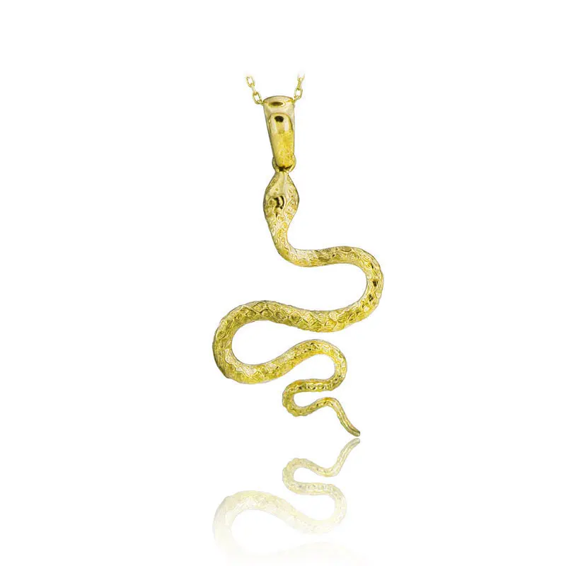 Snake Necklace 925 Sterling Silver Pyton Necklace