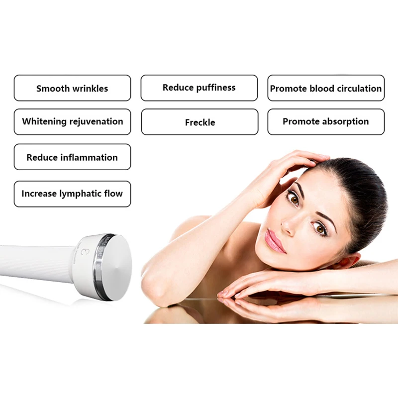 Professional High Frequency Ultrasonic Lifting Skin Anti Aging Beauty Facial Device