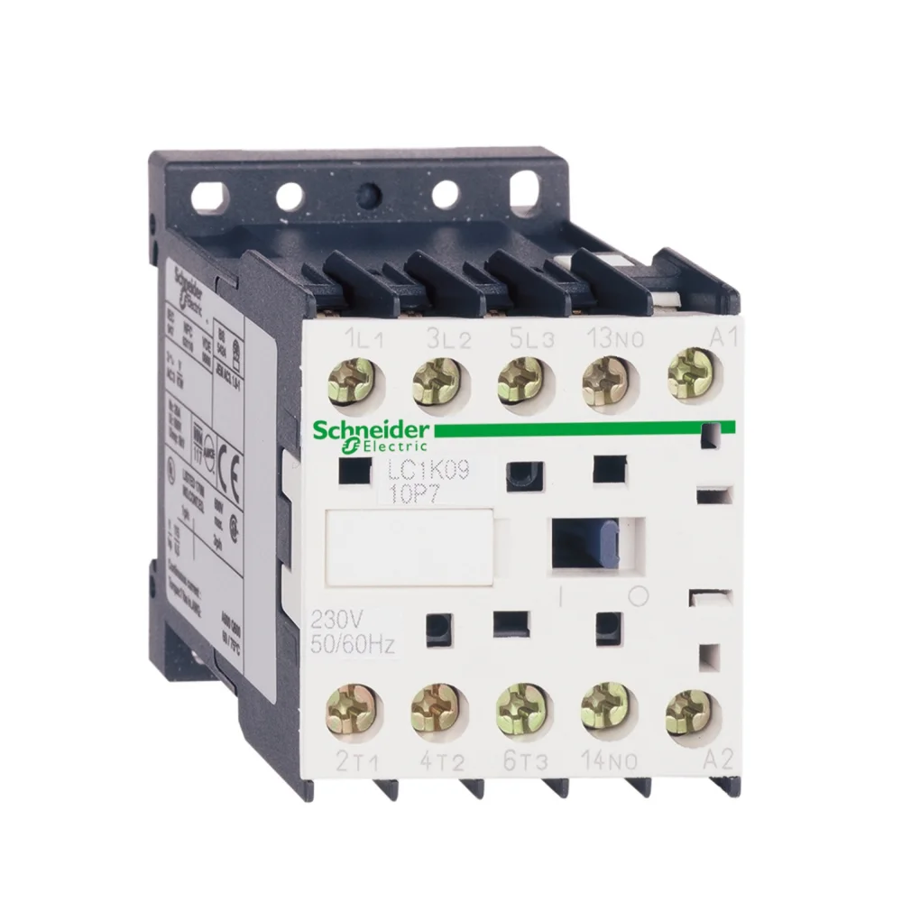 Schneider Electric-Cyberall-TeSys K - 3P mini contactor (3 NA) - AC-3 - 440 V 9 A - 230 V with AC