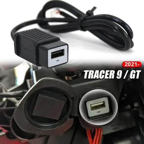 Yamaha Tracer 900 Tracer 9 GT 2021 2022 TRACER 9/GT USB 소켓 오토바이 충전기 방수 지원 핸드폰
