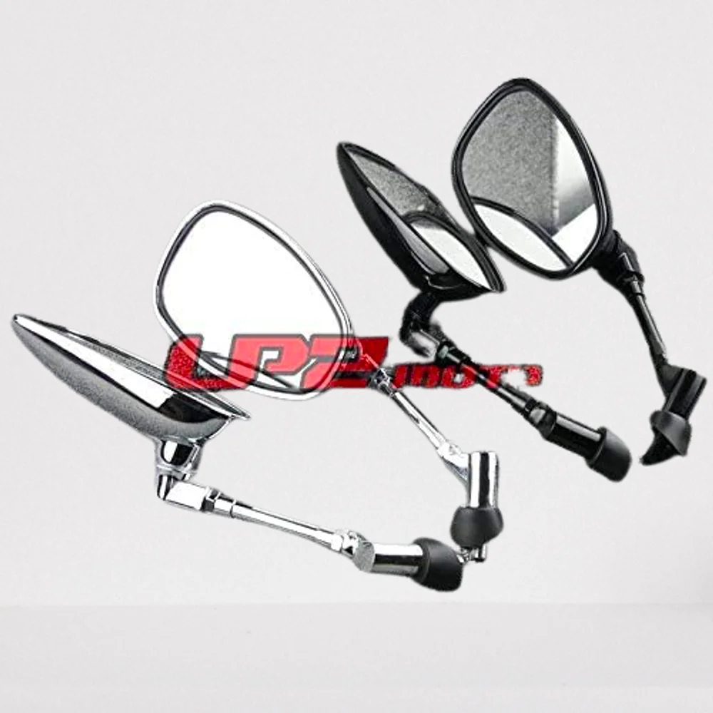 Side Mirrors Rearview for Yamaha V-Max 12 VMX12 VMX17 XJR400 1200 1300 88-16 DragStar VStar XVS125 250 400 650 950 1100 1300