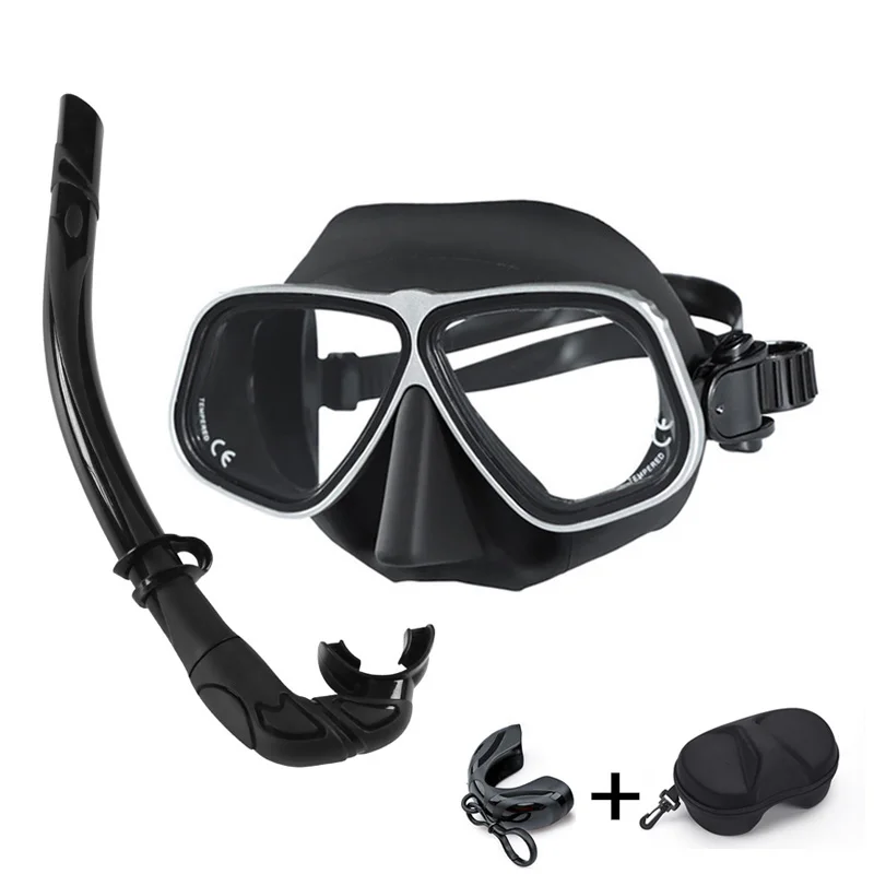 Similar Apollo\'s Free Diving Mask Aluminum Alloy Frame Mask Swimming Glasses 65cc Scuba diving Masks Snorkeling Wet Tube Set