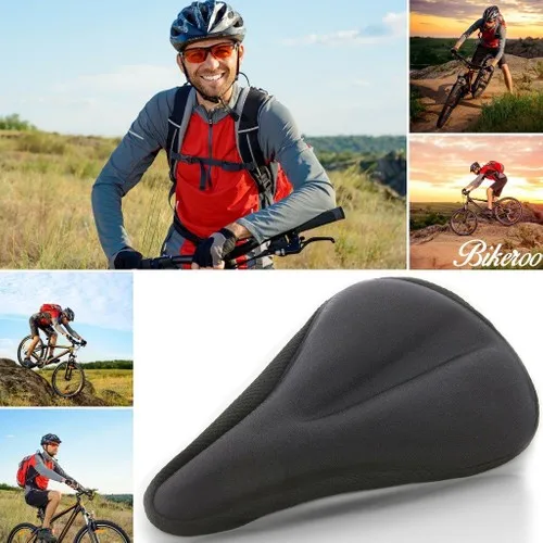 Blueway Bicycle Ultra Soft Filled Gel Comfortable Seat Saddle Cover darbeleri minimum level will feel.