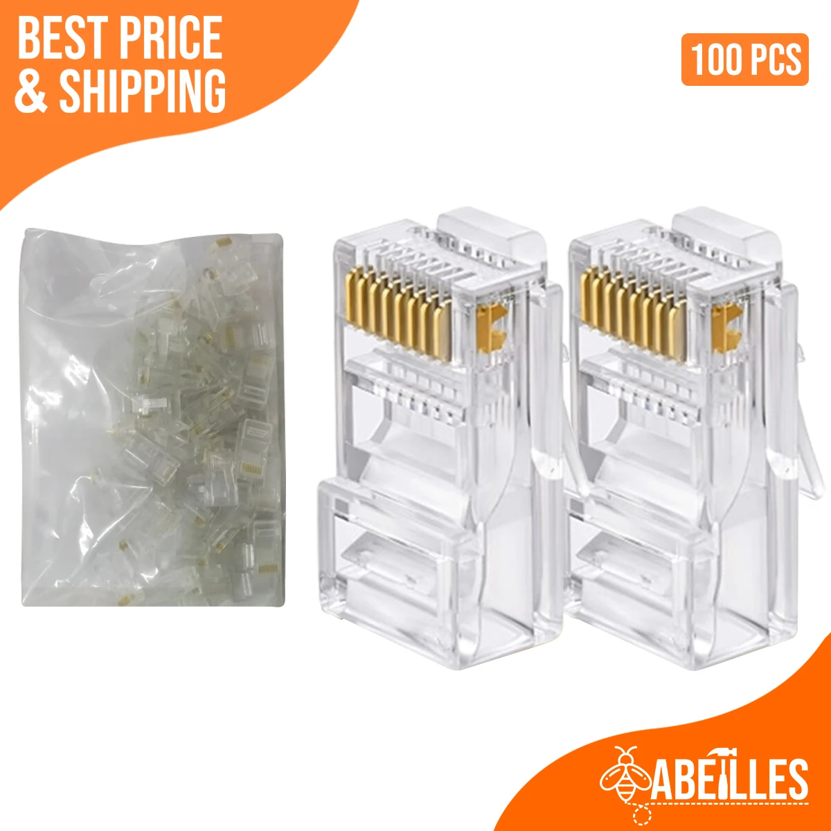 100Pcs RJ45 Connect… - image