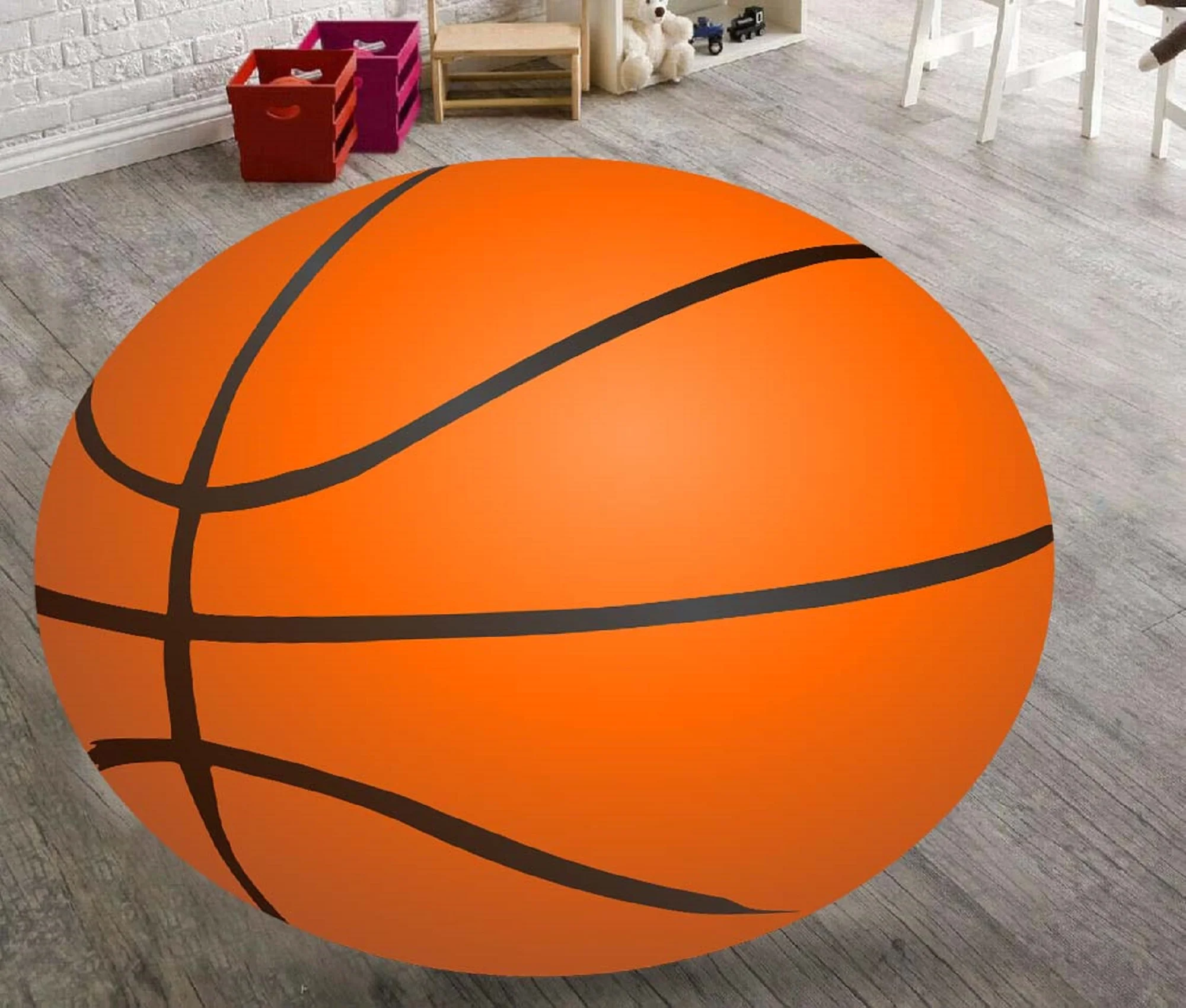 Basketball Round Rug 17,Round Carpet,Rugs Living Room,Area Rug,Home Decor Rug,Non Slip Floor Carpet,Teppich,Floor Carpets,