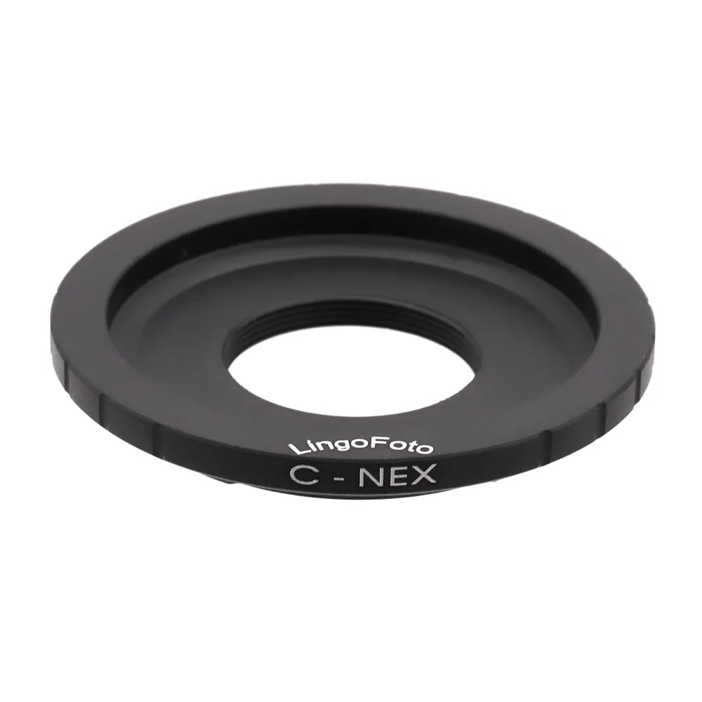 LingoFoto C-NEX Mount Adapter Ring for C-mount Lens to Sony E-mount Camera