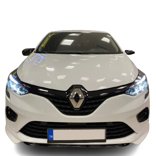 Renault Clio 5 modelleri 2019 - 2022 Clio 5 Abs Plastik ÖN TAMPON için Özel Stil ön Tampon Etek