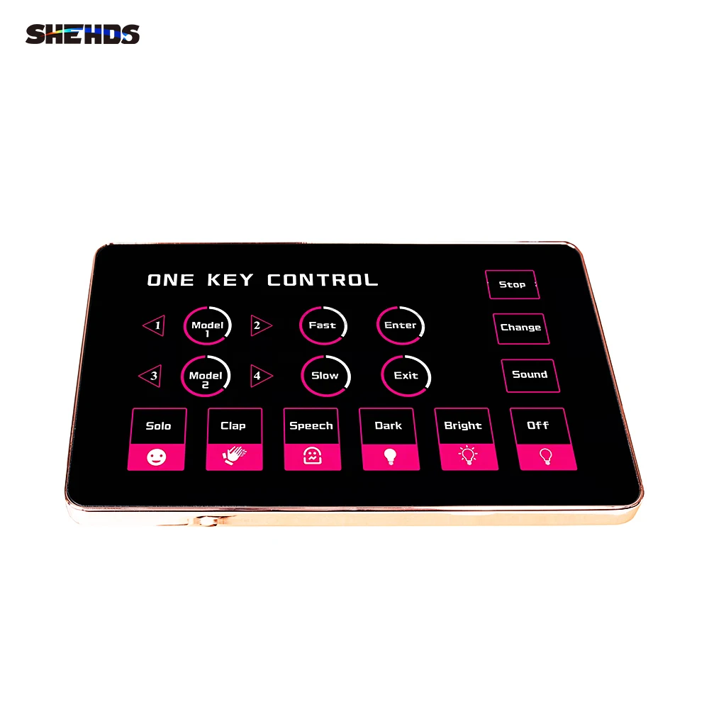 SHEHDS New High Quality DMX Controller Recorder 2048 DJ Disco Stage Light Bar KTV Concert Professional Equipment