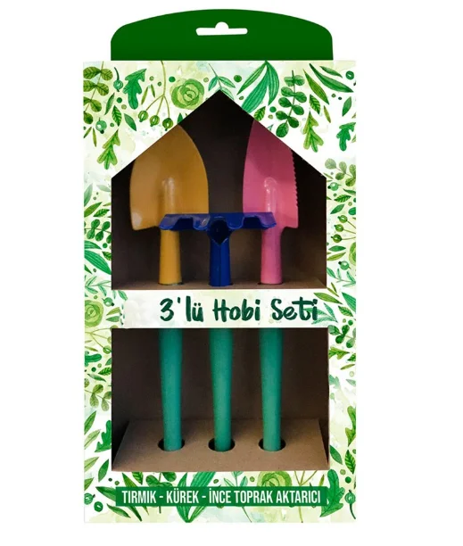 Three Pieces Gardening Colored Set