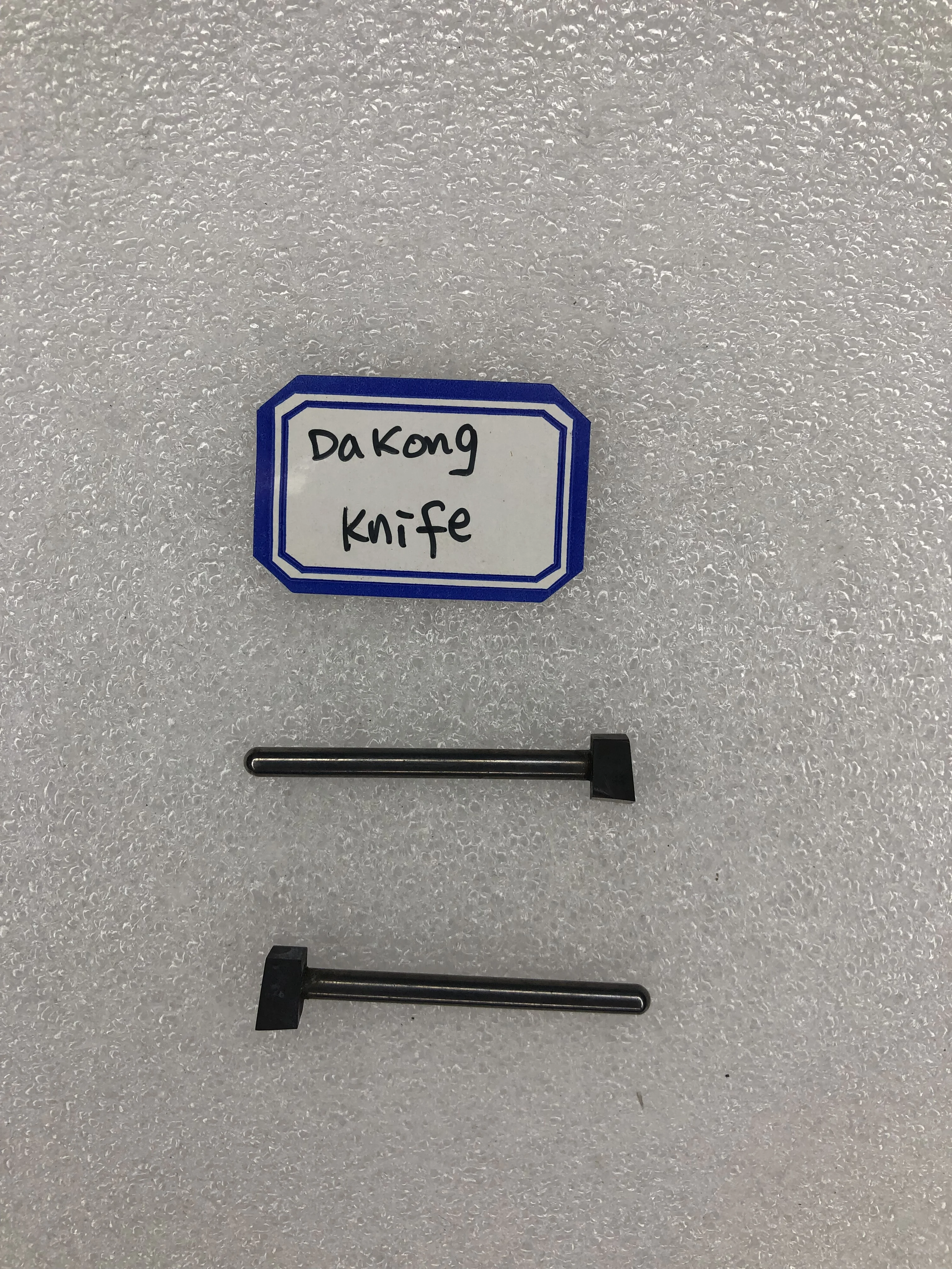 Daskong-cuchillo superior para máquina de tejer calcetines, con eje largo de 45mm