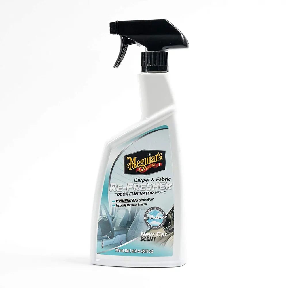 Meguiar's eliminates odors Carpet & Fabric Re-fresher, 709 ml