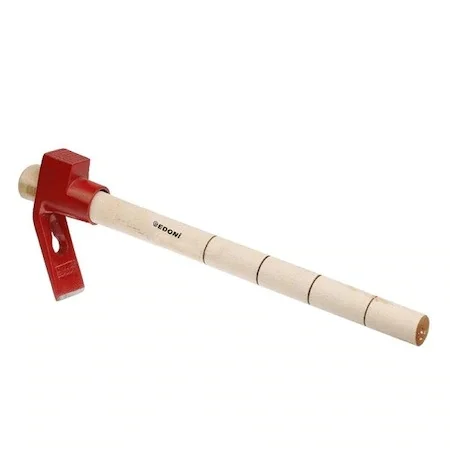 Red Steel Entitled Edoni Handle Cuts 431618061