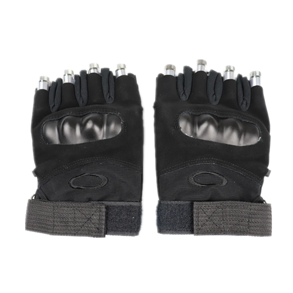 2 in 1 Multi-Line Green Laser Gloves LED Lazer Mitten Ray Gloves Rave LED Flash Finger Palm Light Dress Up LED Robot Suit - Image 5