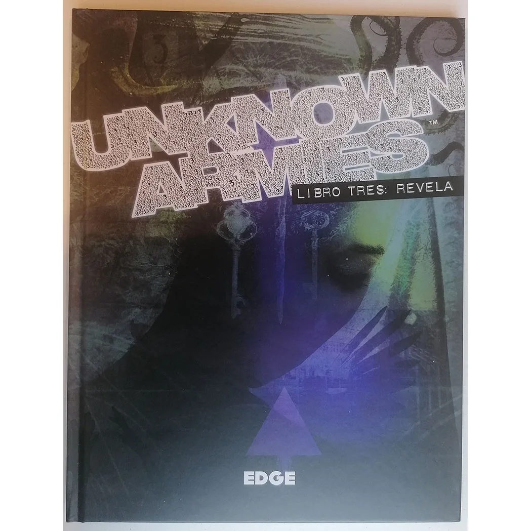 Role play, UNKNOWN ARMIES Book Three-reveal, ED. EDGE ENTRETAIMENT, year 2021, mystery and HORROR