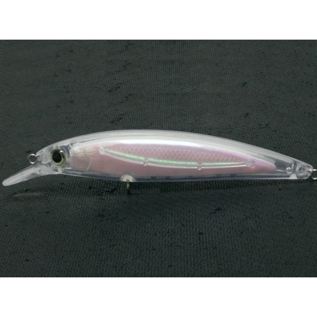 

wLure 11cm High Reflection with inner Foil Weight Transfer System Long Casting 10 per set Unpainted Minnow Fishing Lure UPM600