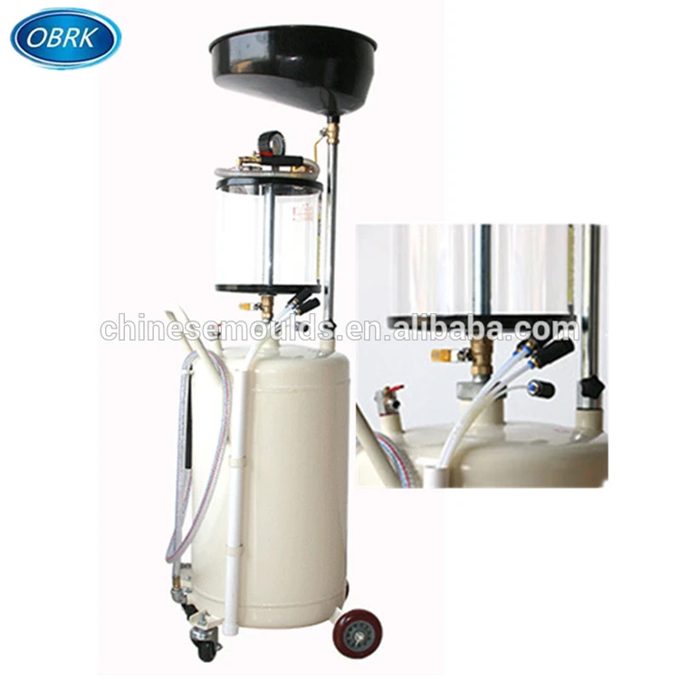 Air Operated Car Waste Oil Extractor With Oil Tray Pneumatic Oil Extractor