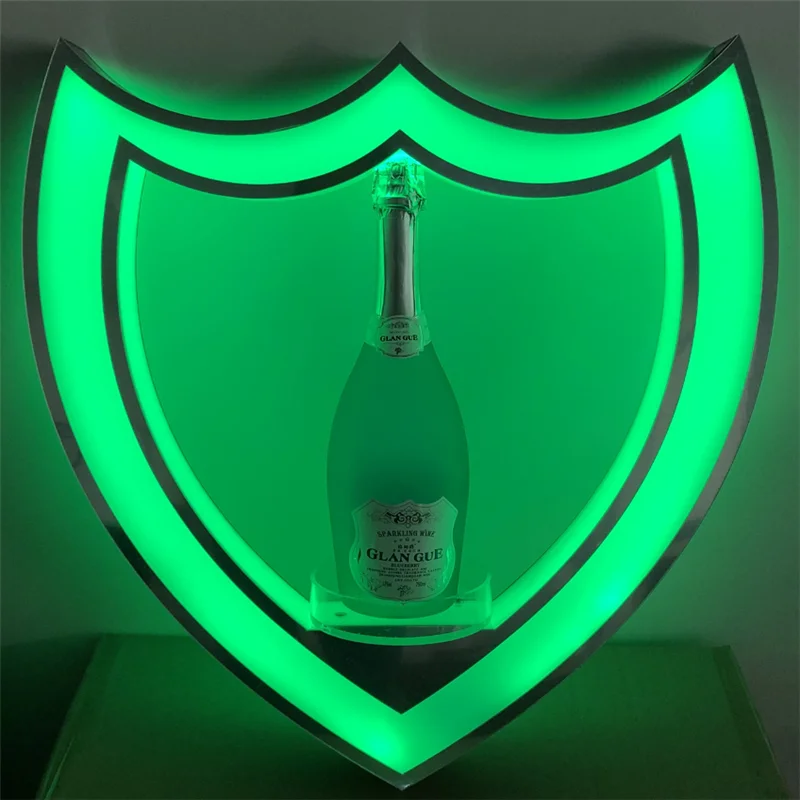 D OMP ERIGNON-presentador de botella de champán LED recargable