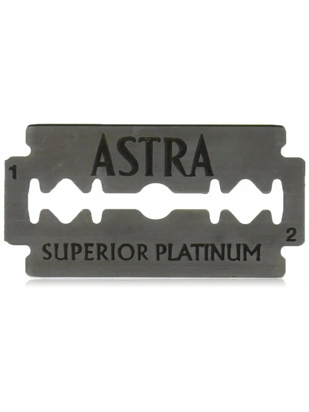 100 piece 100 Astra Superior Razor Blade Platinum Double Edge Safety Shaving Razor Blades.