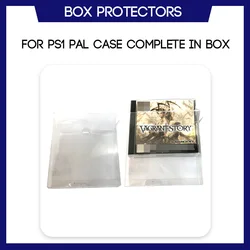 Box Protector For PS1 PAL Case CIB Game Custom Clear Plastic Case