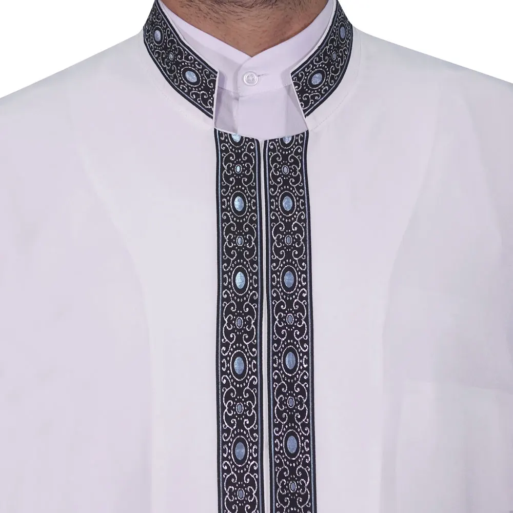 Vestido musulmán de Arabia Saudita para hombre, ropa qami, jubba, thobe, namaz, Dubái, abaya, productos musulmanes, 2022