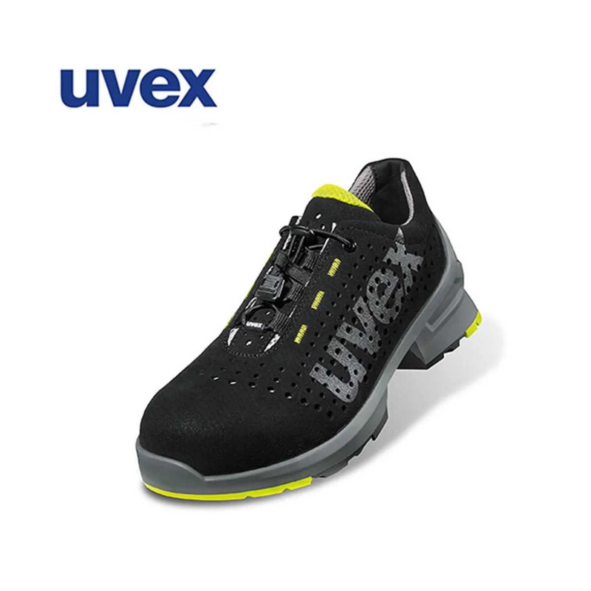 Uvex  8543  S1 Safety Shoes Uvex 1 BOA Work Shoes  Safety Trainers S1 SRC ESD  Anti-Slip  Anti-Static  Composite Toe Cap