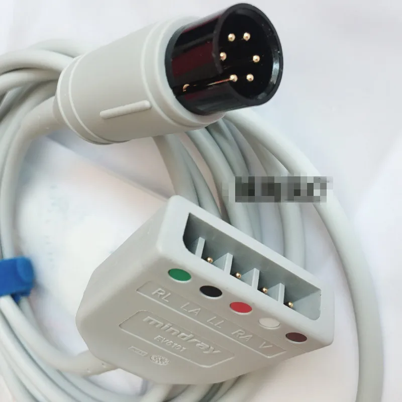 Original Mindray EV6101 6PIN ECG EKG Cable Split 6Pin 3/5-Lead ECG Host Cable Def-p  PN 0010-30-42782 FOR PM7000 PM8000 MEC1000