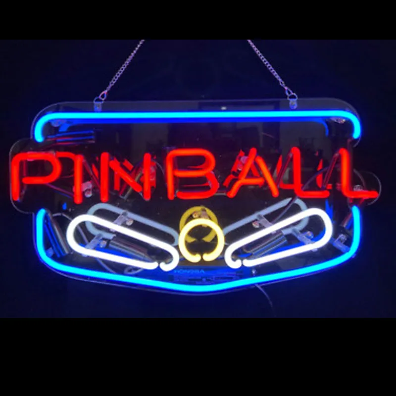 Neon Bulbs Signs Pinball Beer Bar Pub Decor For Game Room Light Sign Iconic Window Display Aesthetic Night Light Colored Lamps