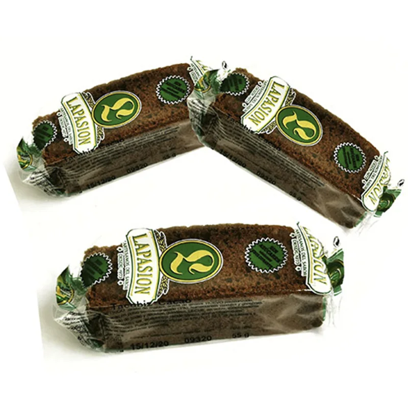 LAPASION - Tierno y jugoso bizcocho cacao sin azúcares, con edulcorante, hecho con maltiol. Caja 2 Kg.