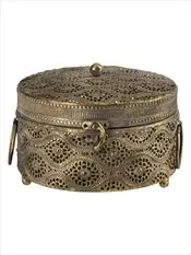 

Paşabahçe Tunisian Decorative Metal Box S 17 x11cm