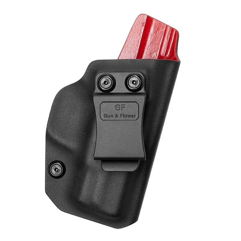 

S&W MPS Dual Layer IWB Kydex Holster Black Kydex with Red Kydex Liner Men's Outdoor Accessories