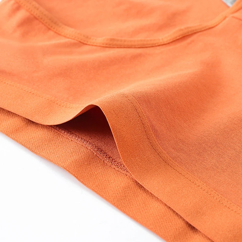 3 ks/sada dámského spodního prádla, bavlněné kalhotky, jednobarevné, slipy do pasu, prodyšné, bezešvé, velká velikost XXL - náhled 3