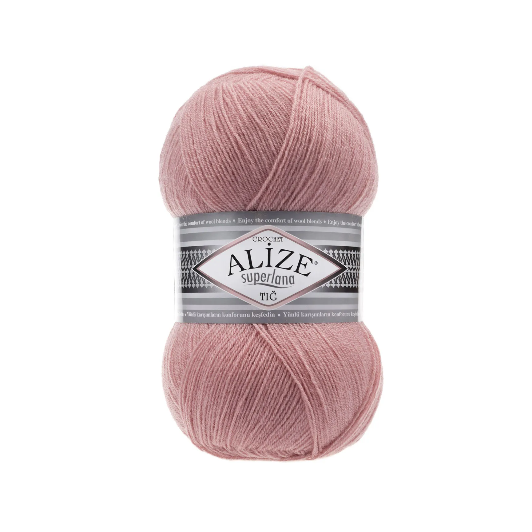 5 pcs 100 gr/ball Alize Superlana Crochet Yarn Top Quality Hand Knitting Cotton Acrylic Wool