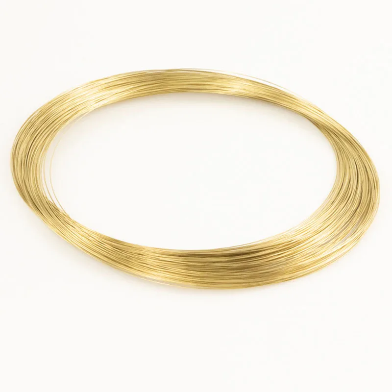 1Meter Brass Wire Thin Round Bar Solid Rod Diameter 0.3/0.4/0.5/0.6/0.8/1/1.2/1.5/1.8/2/2.5/3/4/5mm