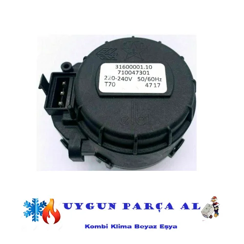 Sime iQE-Motor de válvula desviadora de Caldera, simplicidad BIASI RIVA PLUS, Baxi 710047300, Fourtech, Motor de válvula de tres vías
