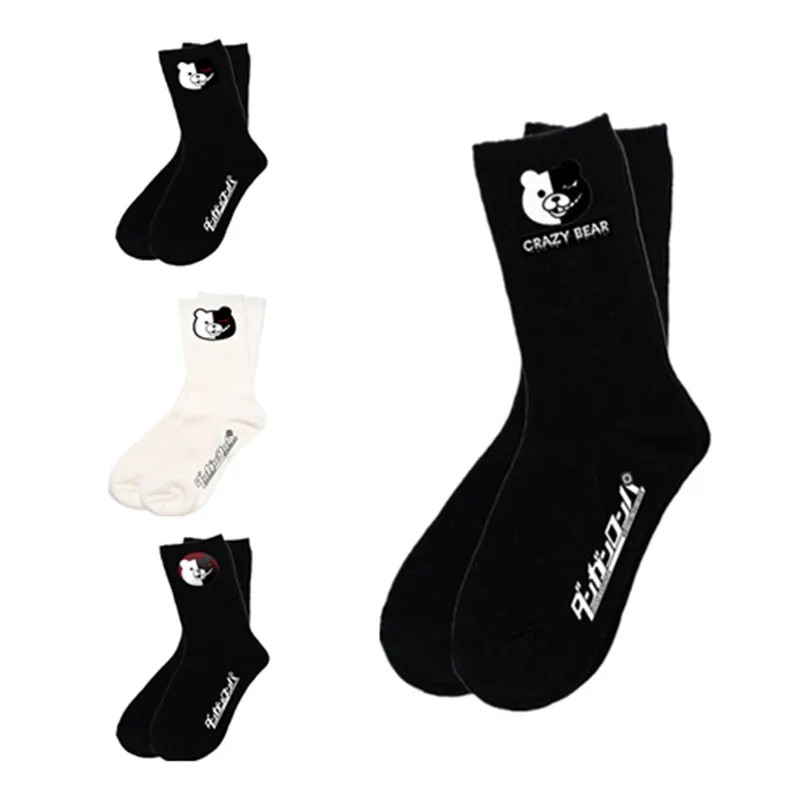 

Anime Sockings Danganronpa Monokuma Monomi Cosplay Superhero Personality Trend Socks Cartoon Men Women Socks Gift Prop