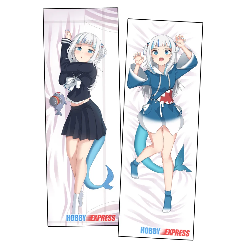 

Hobby Express Anime Dakimakura Japanese Otaku Waifu Hugging Body Pillow Cover Case Gawr Gura Vtuber 21801