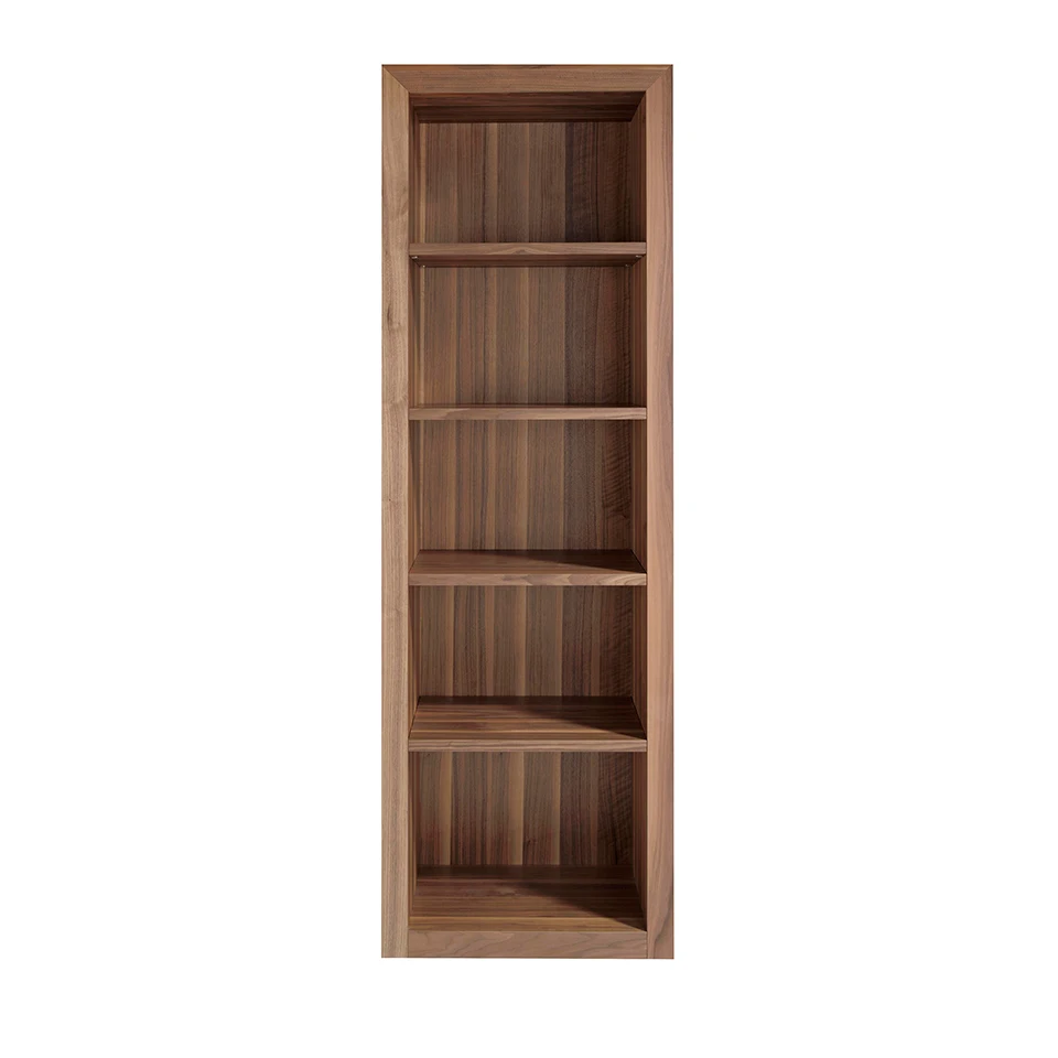 0.5mm thick natural walnut plated DM bookshelf 3172 Angel sow