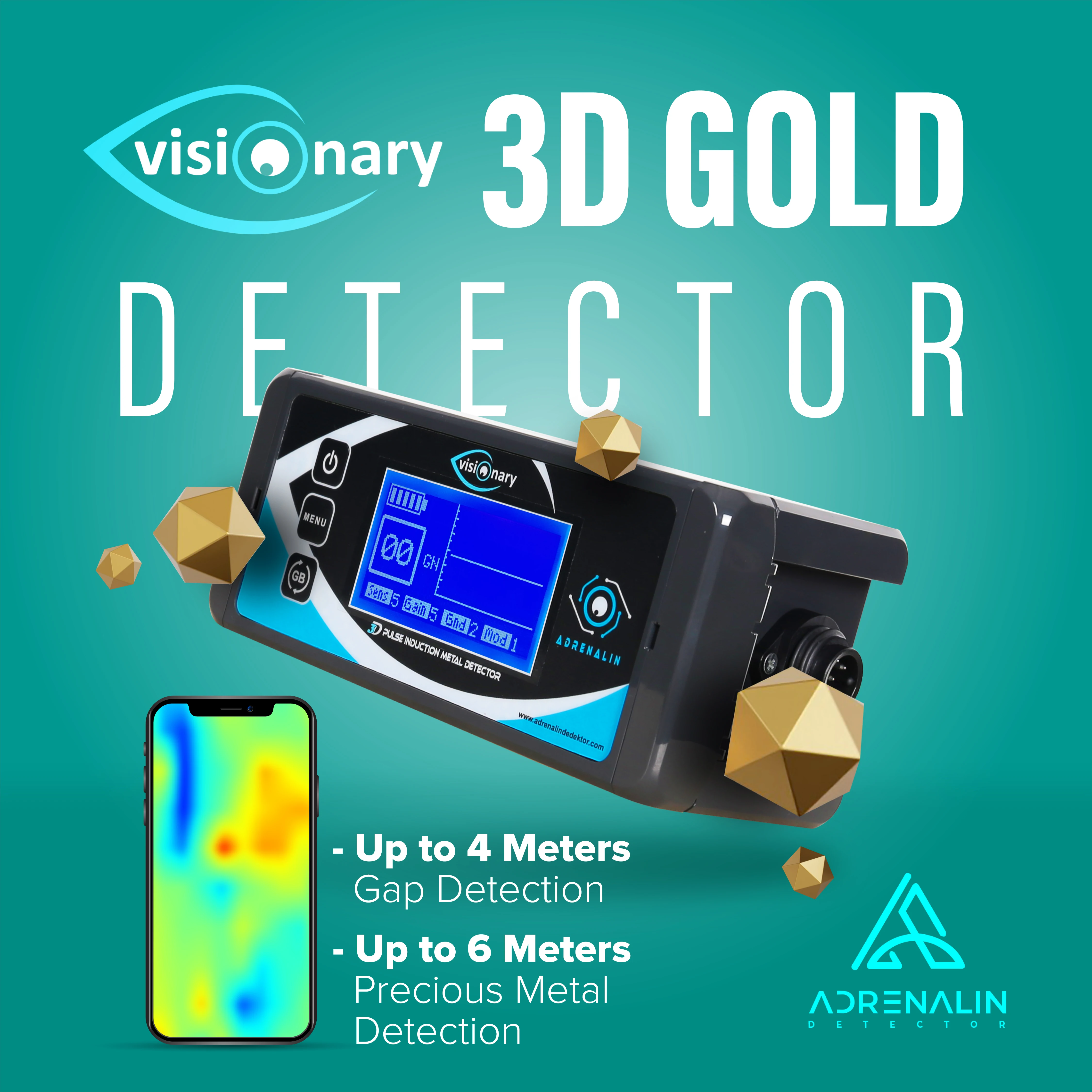 Best Metal Detector for Gold |  Gold Metal Detectors