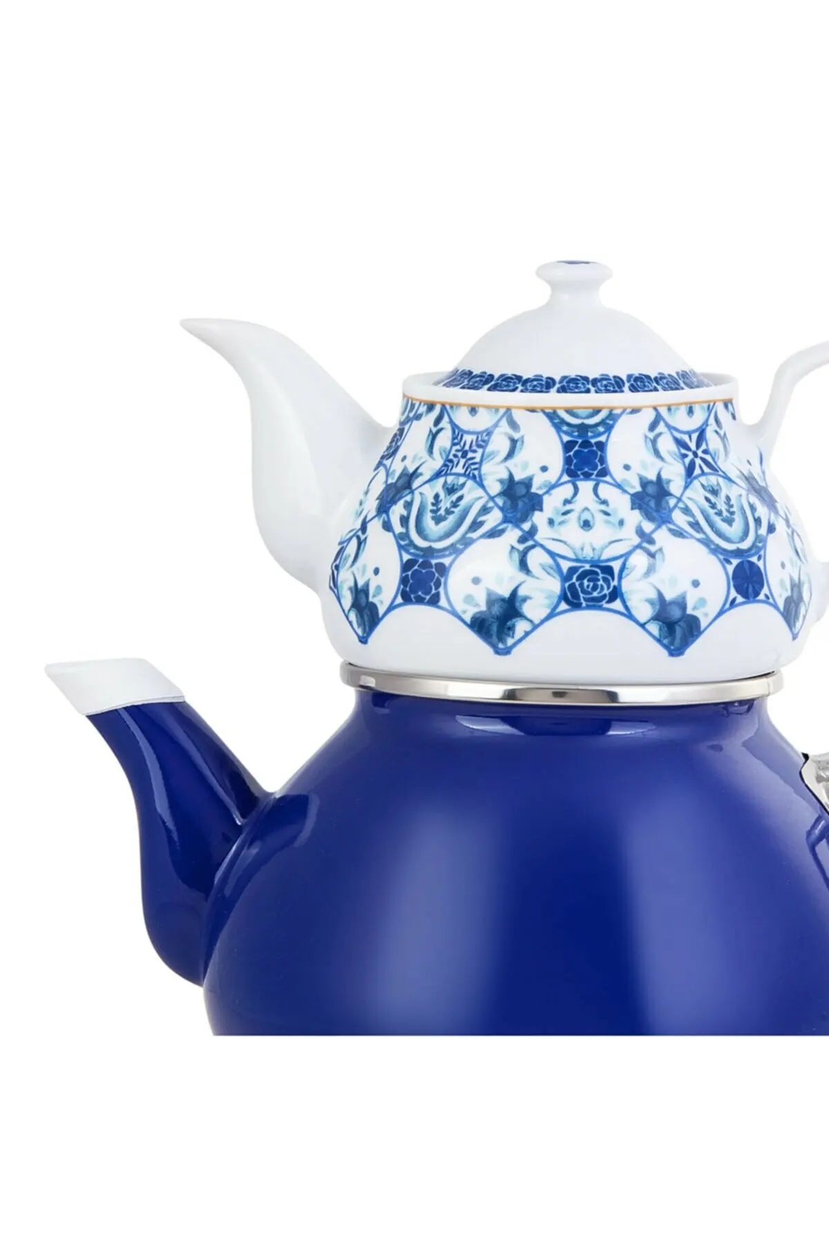 Turkey authentic kitchen decor pattern Karaca Majorca Porcelain Teapot With Teapot FREE SHIPPING