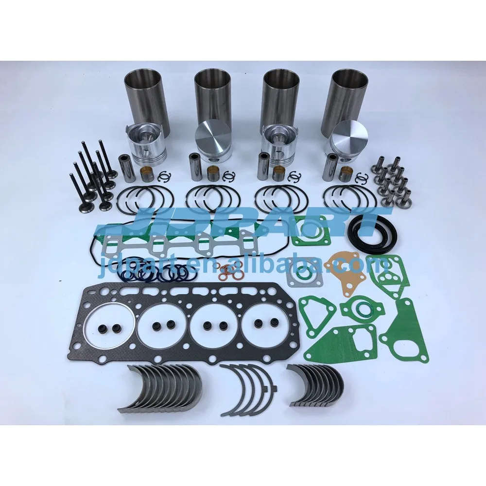 

4D84-1 repair kit STD with gasket kit engine bearings valve kit For Yanmar Engine