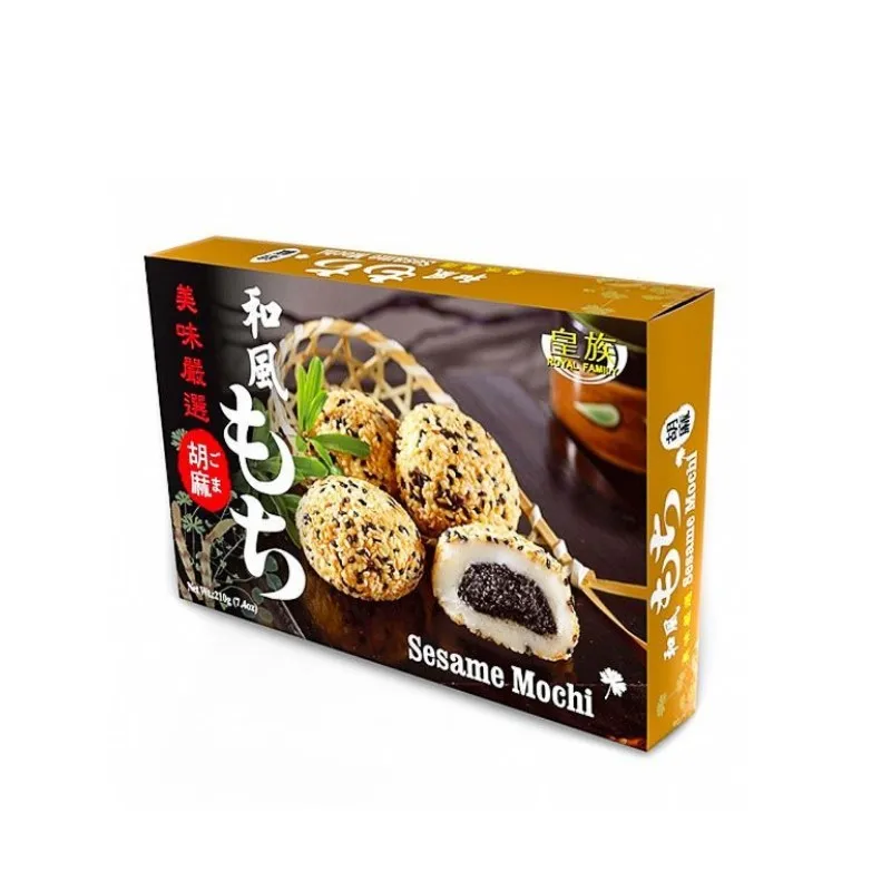 Mochis de Sésamo Negro ROYAL FAMILY 210G con 6 unidades