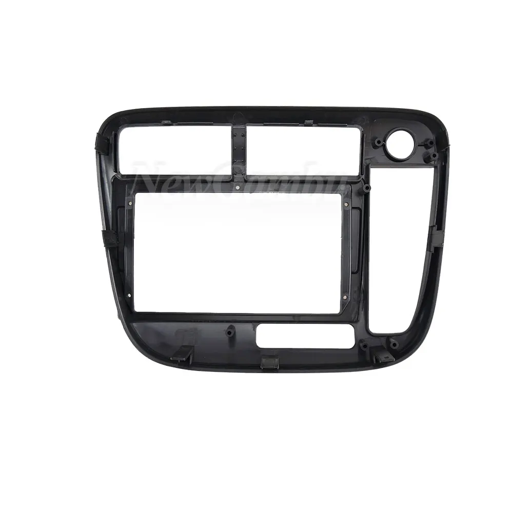 Double 2 Din 9 Inch Car Fascia Frame for HONDA CIVIC EK3/EK4/EK9 19981999 2000 Frame GPS Android Mount Kit Trim Panel Dash Bezel