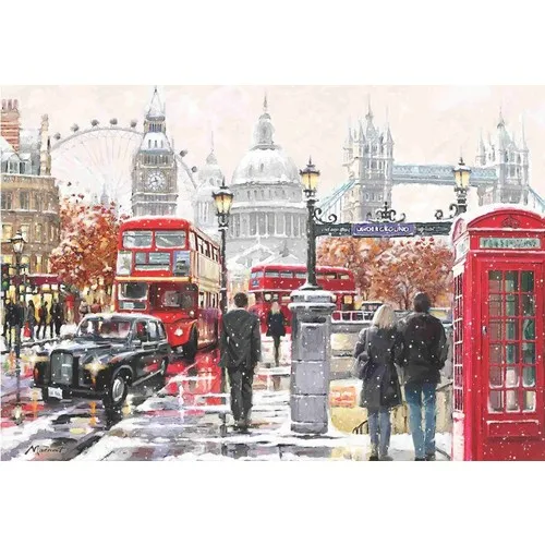 Anatolian 2000 Piece London Puzzle-Game-Leisure-Family, Fast Delivery From Turkey